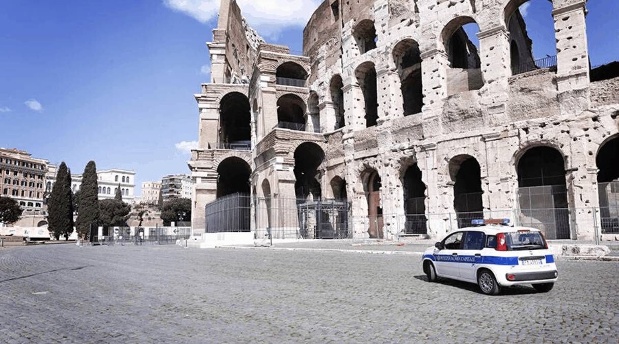 Фотографии пустых городов после COVID-2019