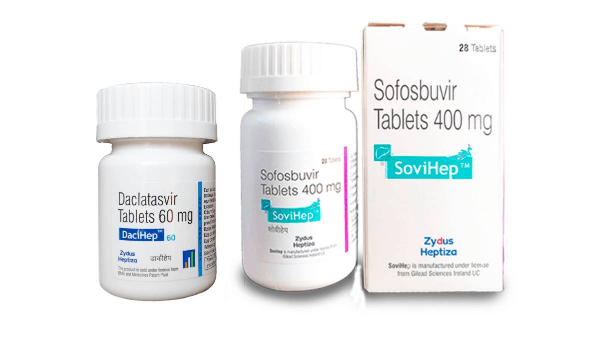 SoviHep от Zydus Софосбувир SoviHep