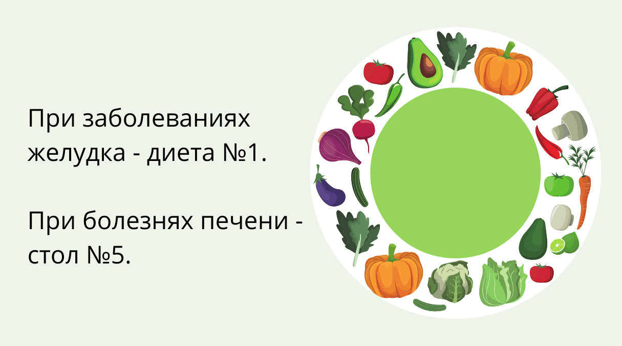 "Стол № 1": принципы и особенности правильного питания