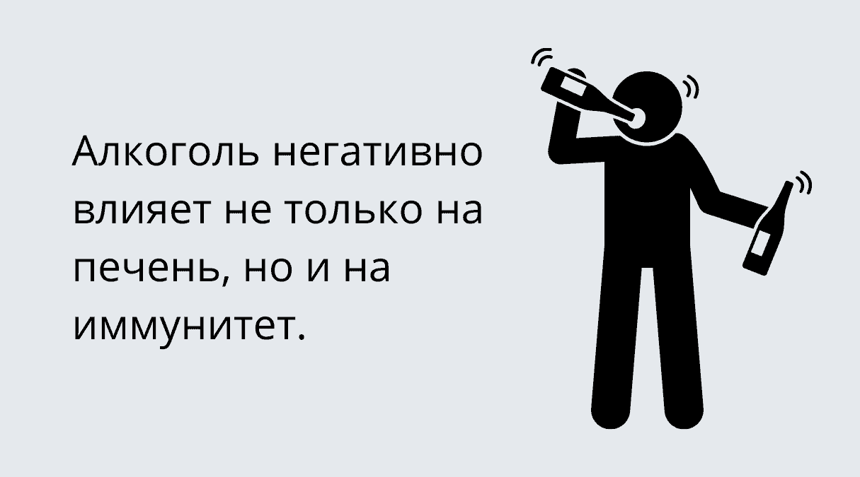 Алкоголь при гепатите С: можно ли пить спиртное?