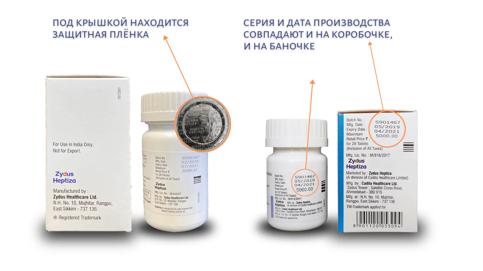 Отличия препаратов от подделки Отличия лекарства от подделки
