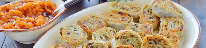 для праздика стол 5 рулетики стол 5