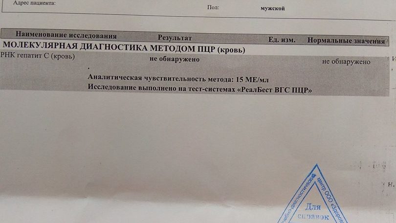 Ледипасвир: отзывы пациентов и врачей